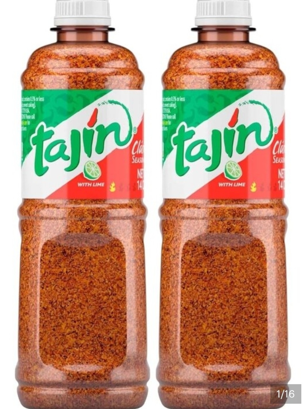 Classic Seasoning with Lime - Red (Pack of 2)